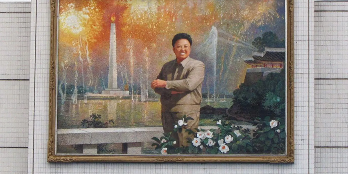 "Kim Jong Il Mural" by John Pavelka is licensed under CC BY-NC 2.0